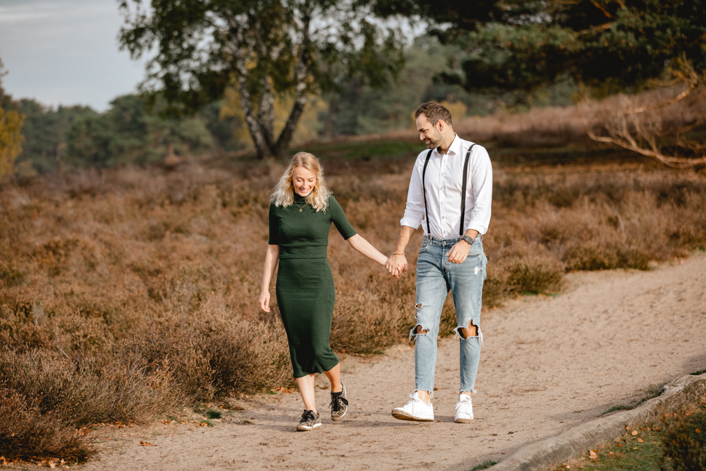 Destination Couple Paarshooting Engagement Lovestory Heide boho Münster Coesfeld